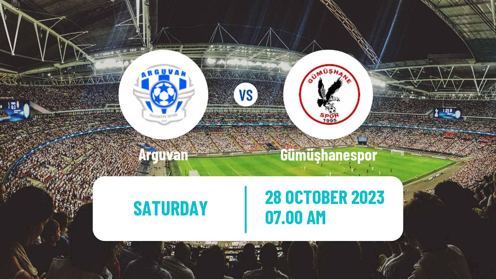 Soccer Turkish 3 Lig Group 1 Arguvan - Gümüşhanespor