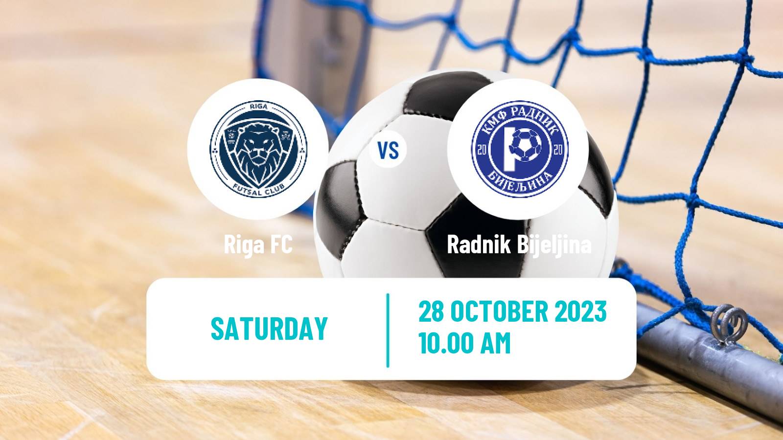 Futsal UEFA Futsal Champions League Riga FC - Radnik Bijeljina