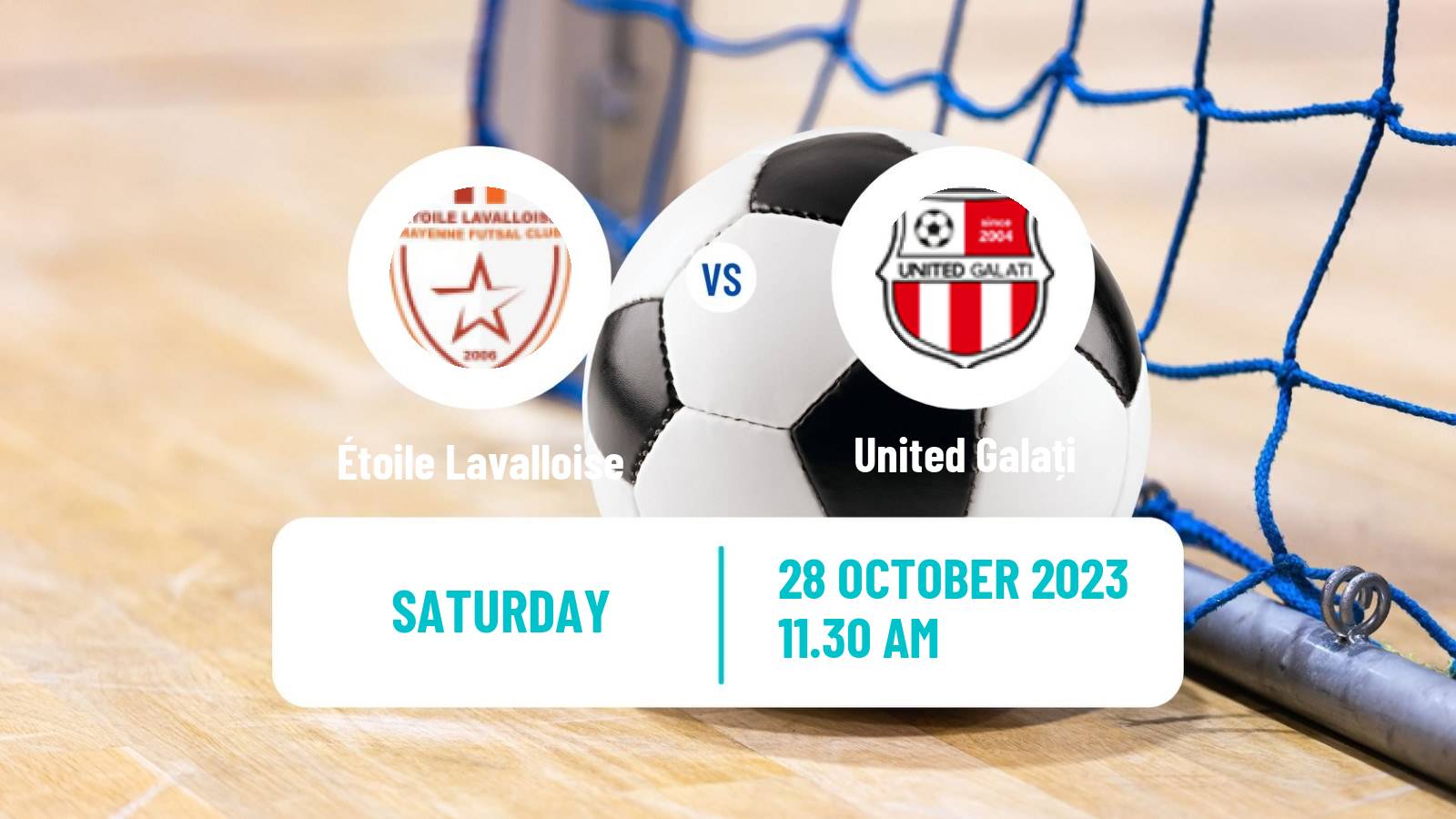 Futsal UEFA Futsal Champions League Étoile Lavalloise - United Galați