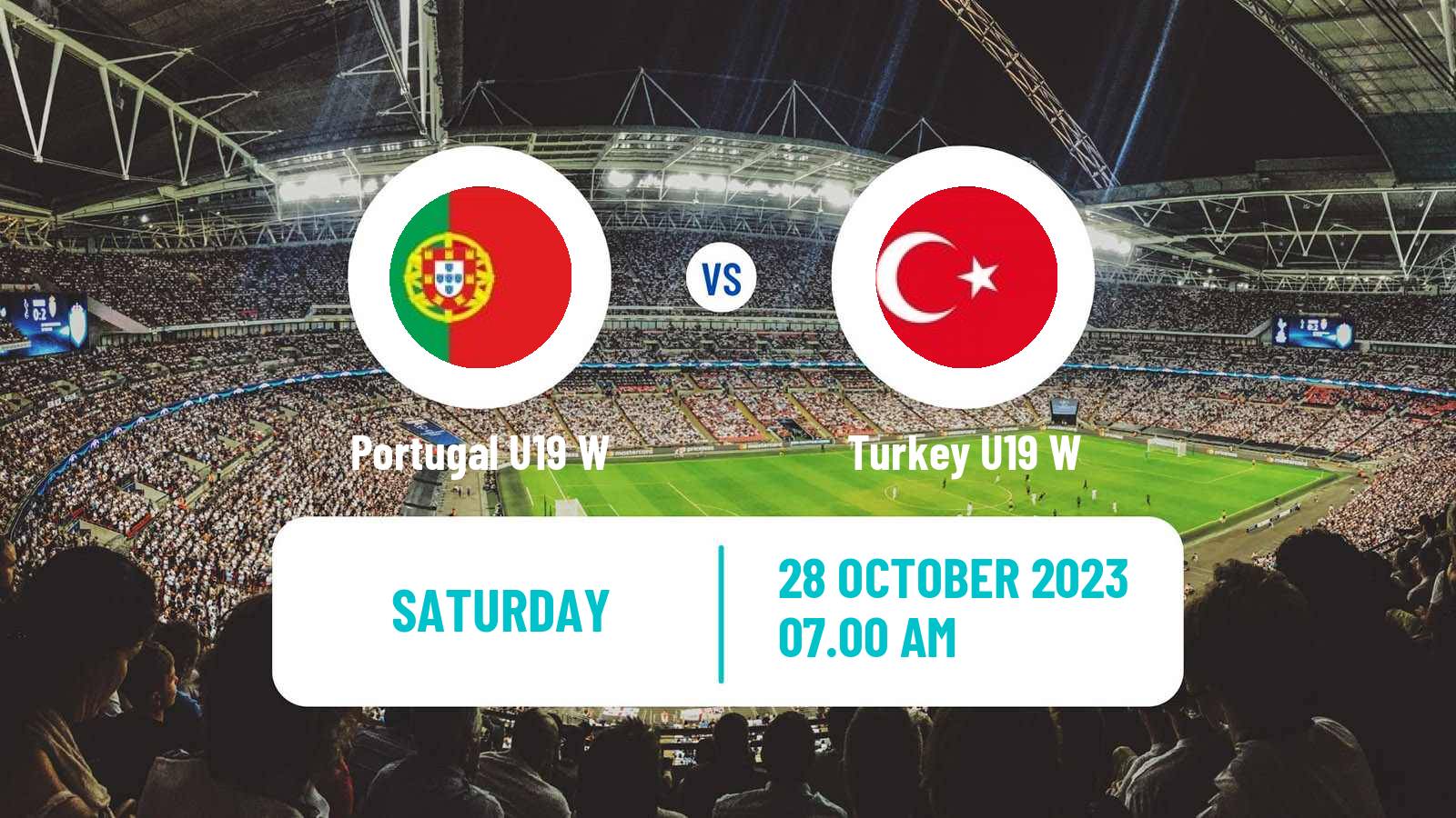 Soccer UEFA Euro U19 Women Portugal U19 W - Turkey U19 W
