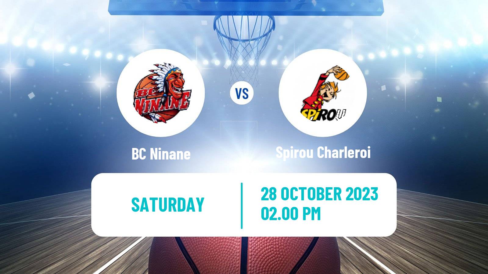 Basketball Belgian Cup Basketball Ninane - Spirou Charleroi