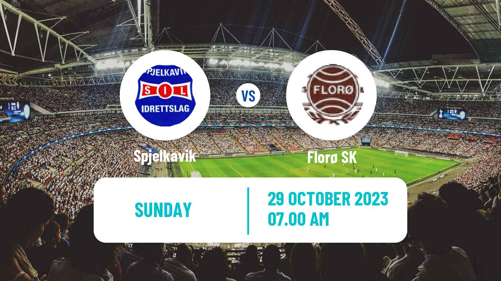 Football Norwegian Division 3 - Group 2 Spjelkavik - Florø