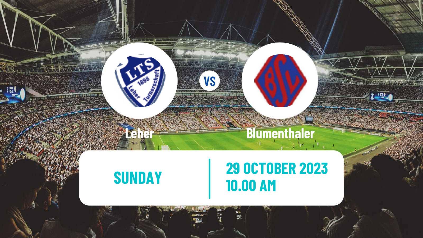 Soccer German Oberliga Bremen Leher - Blumenthaler