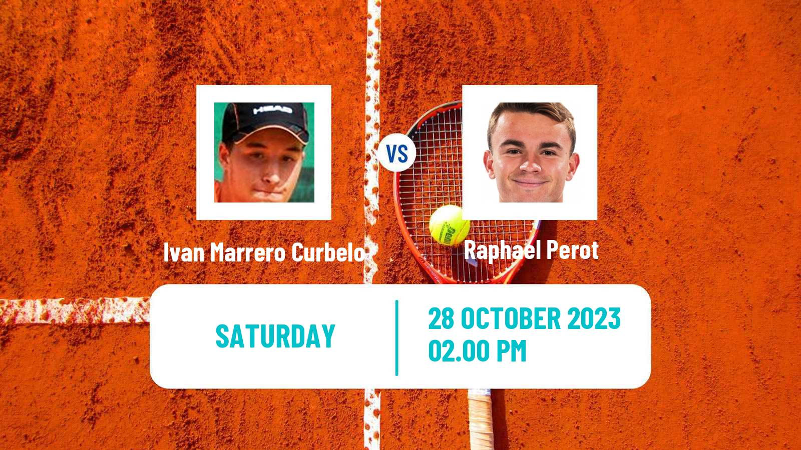 Tennis ITF M25 Harlingen Tx Men Ivan Marrero Curbelo - Raphael Perot