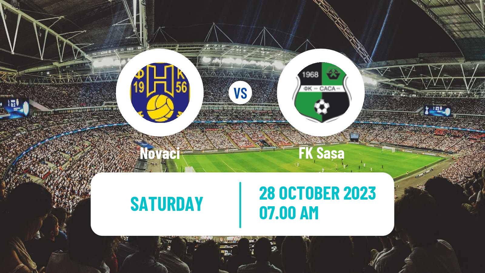 Soccer North Macedonian 2 MFL Novaci - Sasa