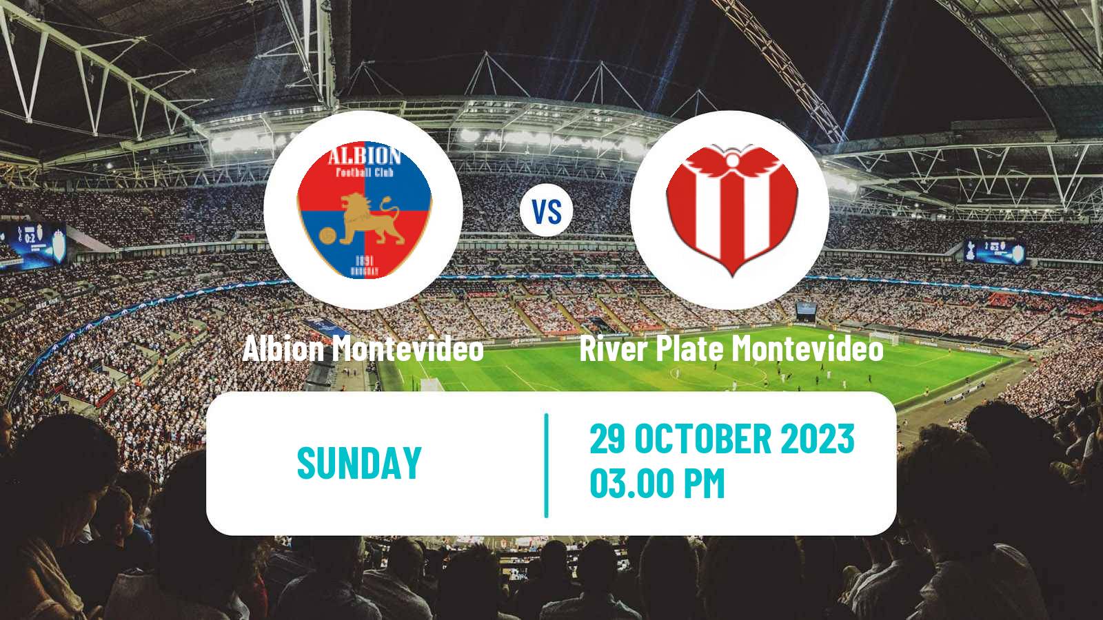 Soccer Uruguay Copa Albion Montevideo - River Plate Montevideo