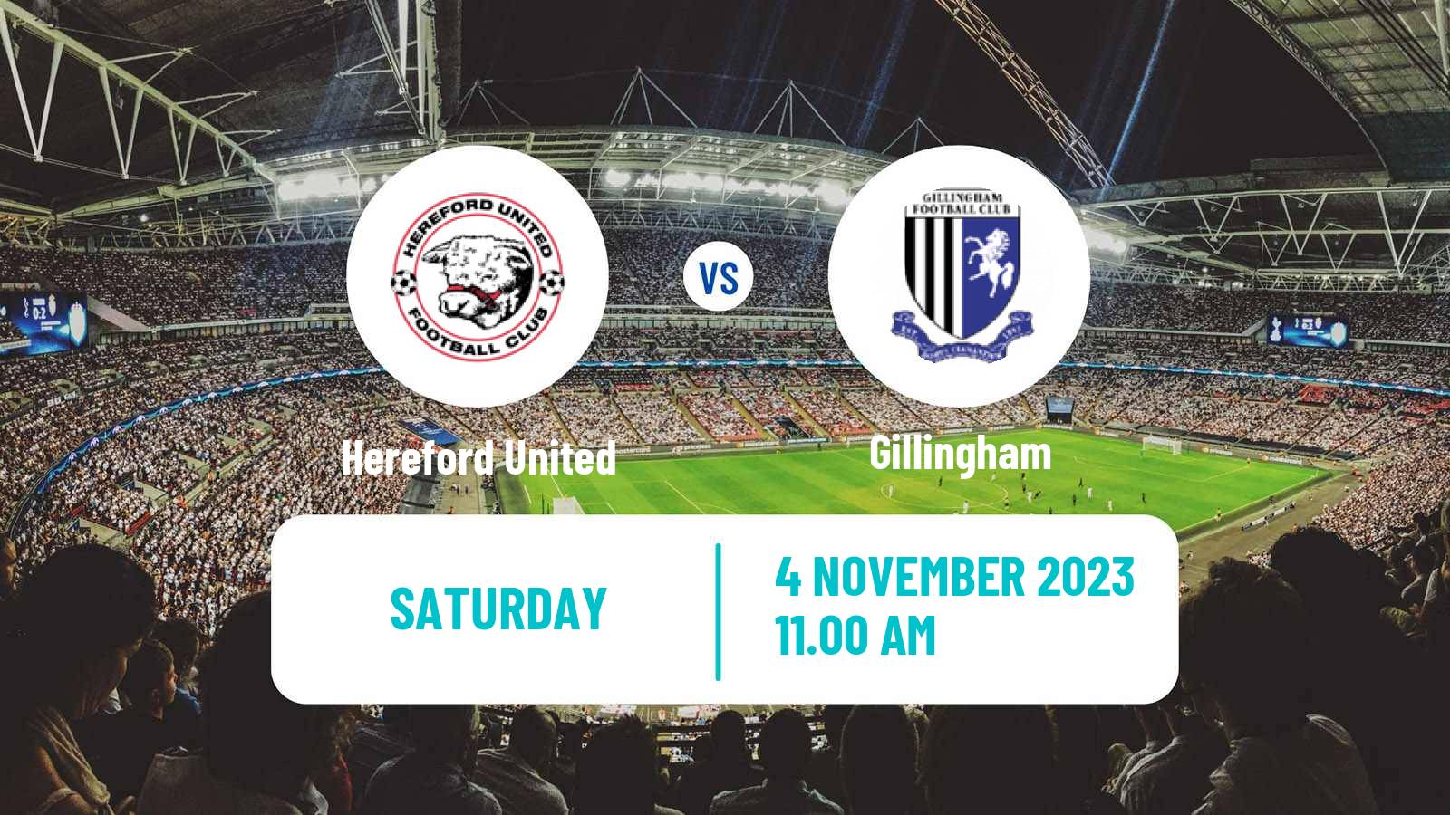 Soccer English FA Cup Hereford - Gillingham