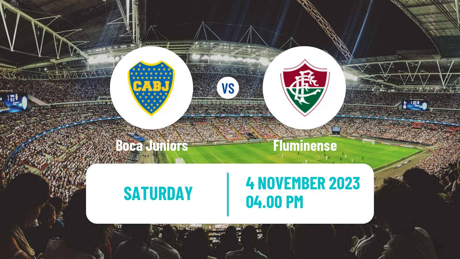 Soccer Copa Libertadores Boca Juniors - Fluminense
