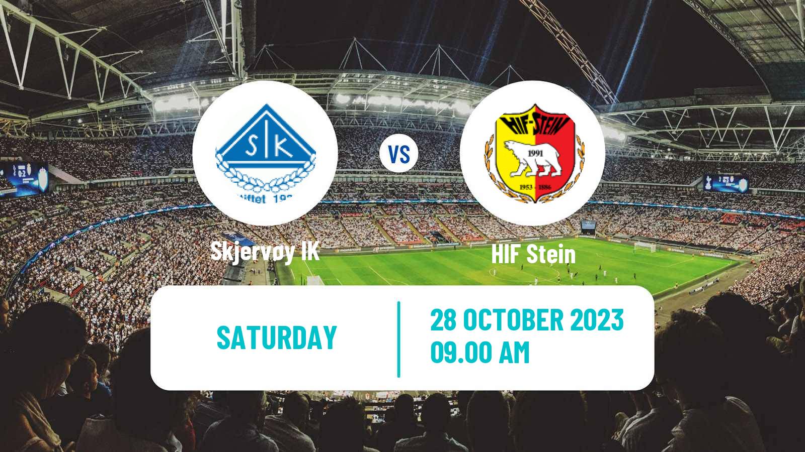 Football Norwegian Division 3 - Group 6 Skjervøy - HIF Stein