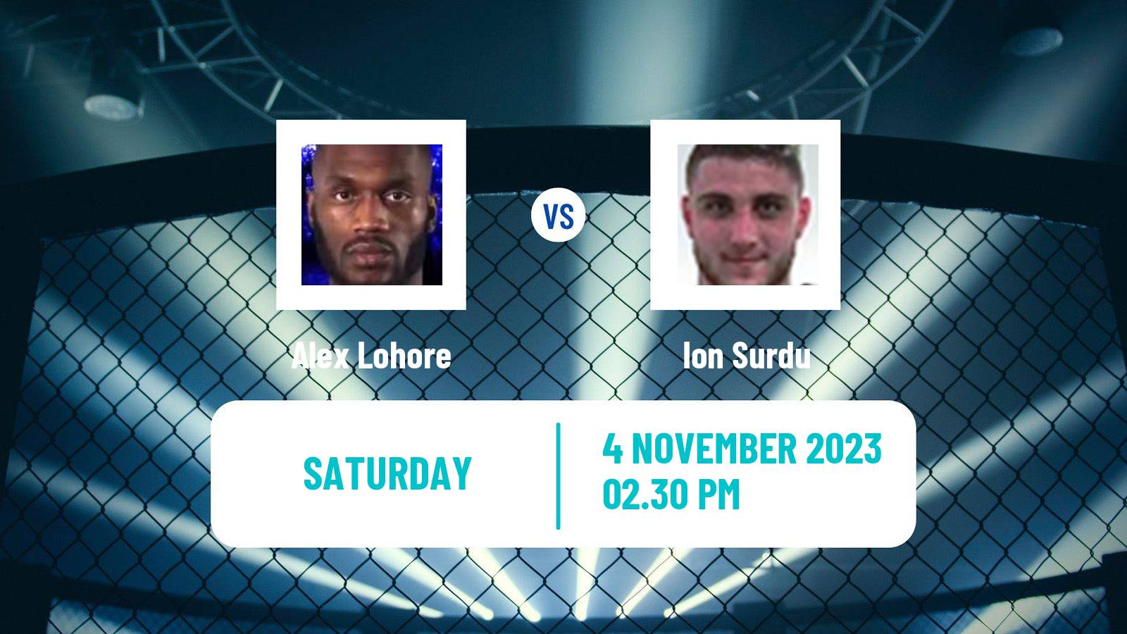 MMA Welterweight Oktagon Men Alex Lohore - Ion Surdu
