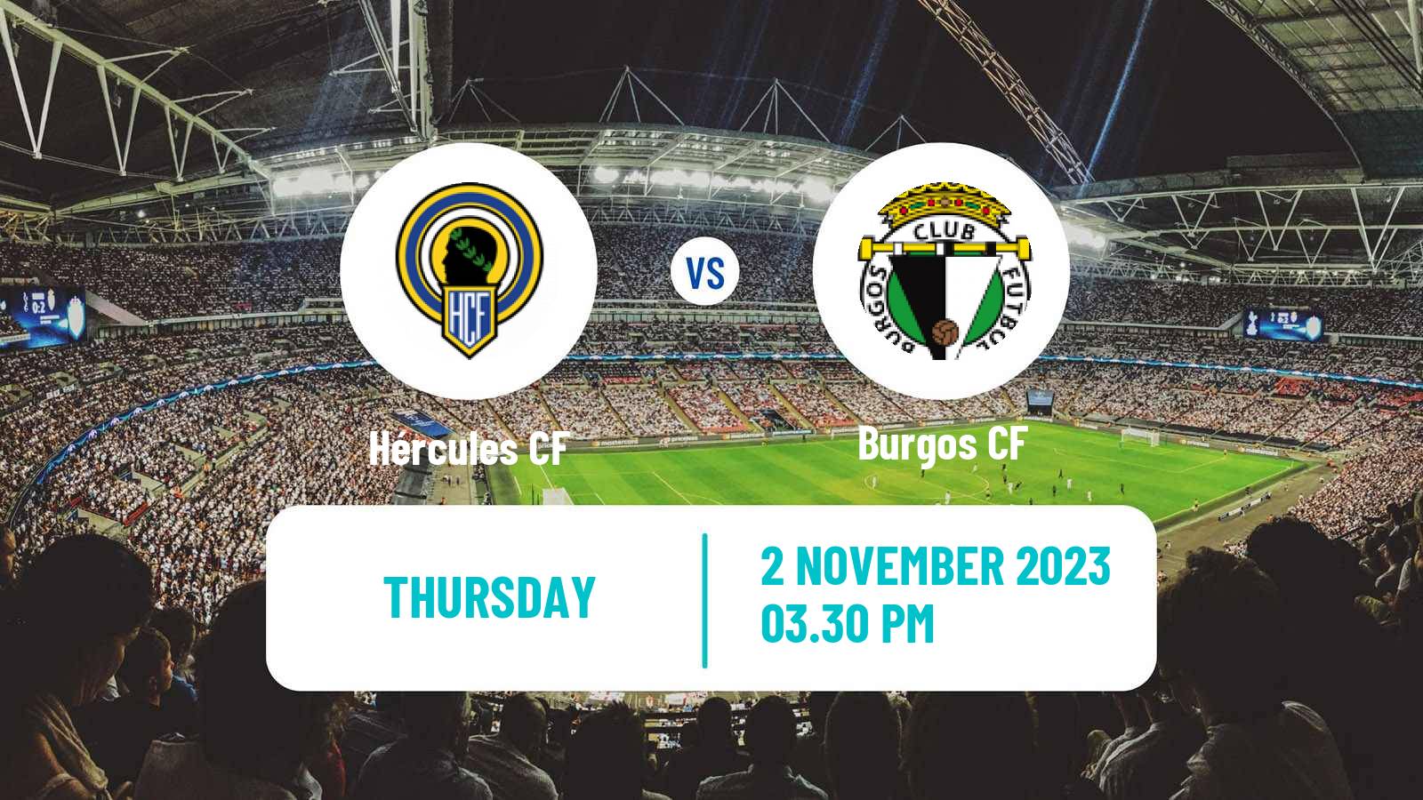 Soccer Spanish Copa del Rey Hércules - Burgos
