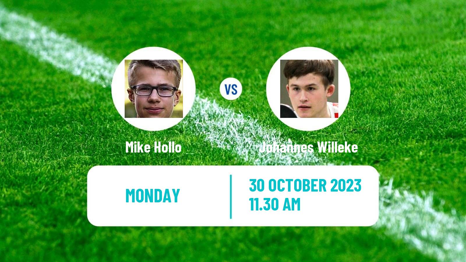 Table tennis Challenger Series Men Mike Hollo - Johannes Willeke
