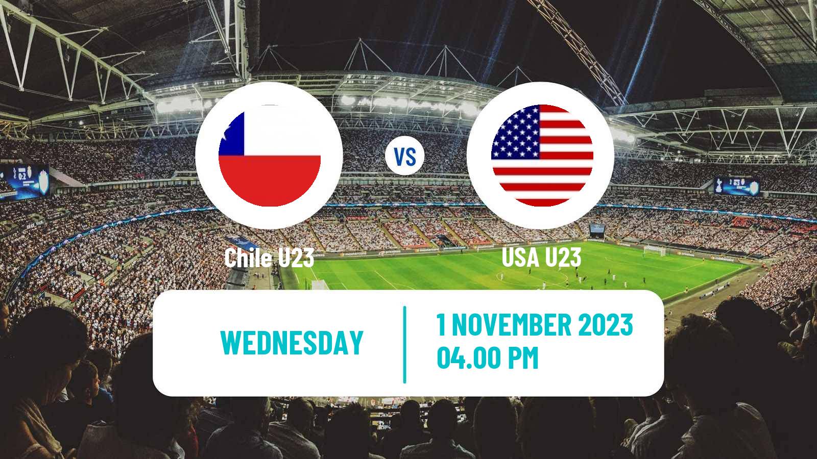 Soccer Pan American Games Football Chile U23 - USA U23