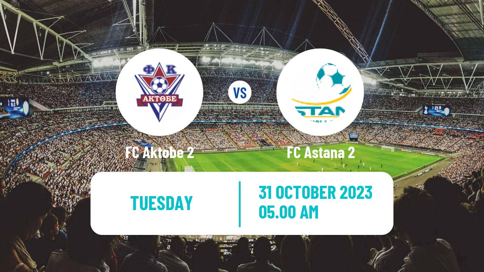 Soccer Kazakh First Division Aktobe 2 - Astana 2