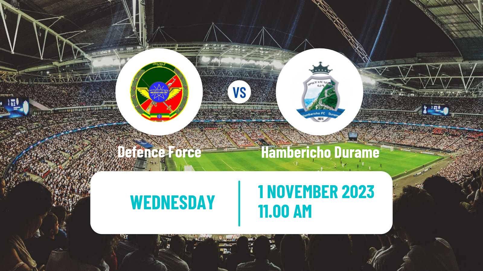 Soccer Ethiopian Premier League Defence Force - Hambericho Durame