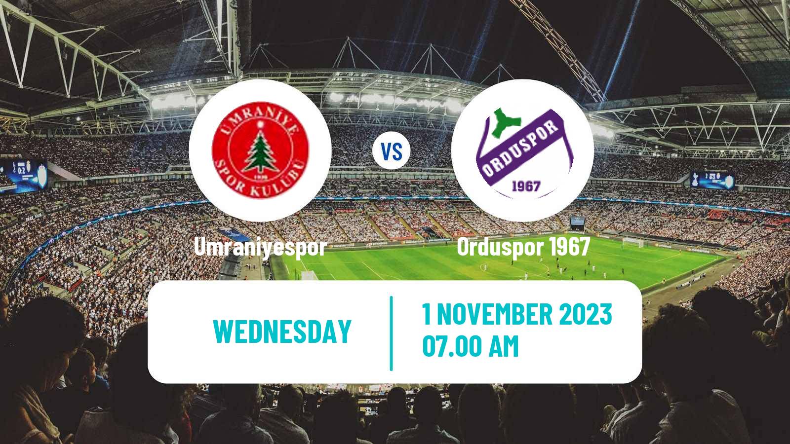 Soccer Turkish Cup Umraniyespor - Orduspor 1967