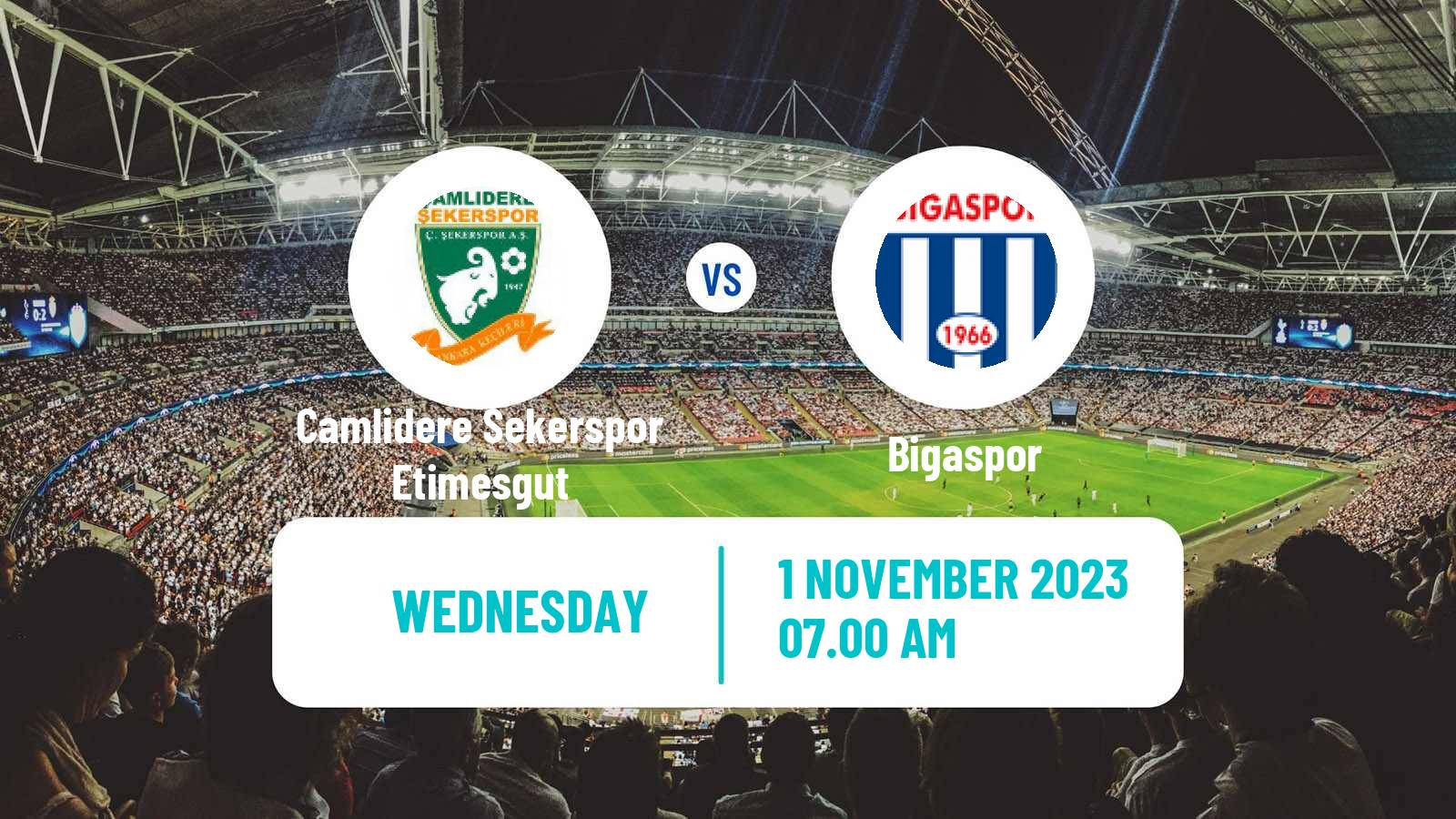 Soccer Turkish Cup Etimesgut - Bigaspor