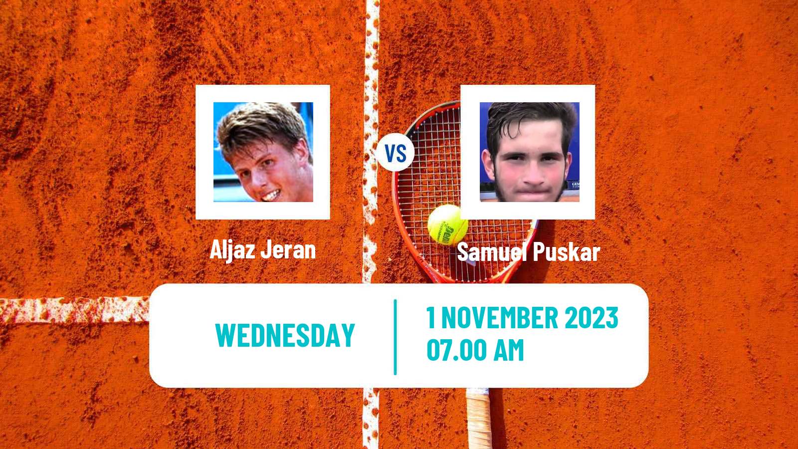 Tennis ITF M15 Al Zahra 3 Men 2023 Aljaz Jeran - Samuel Puskar