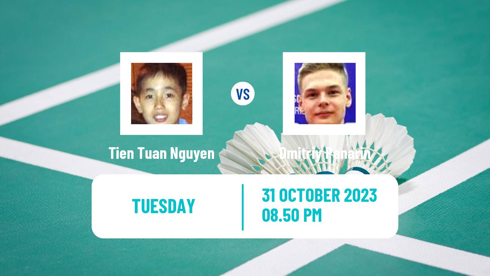 Badminton BWF World Tour Kl Masters Malaysia Super 100 Men Tien Tuan Nguyen - Dmitriy Panarin