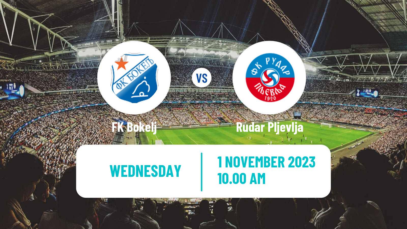 Soccer Montenegrin Cup Bokelj - Rudar Pljevlja