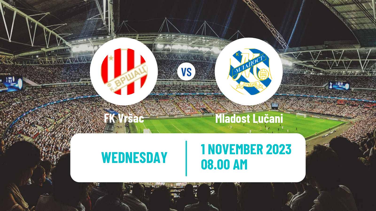 Football Serbian Cup Vršac - Mladost Lučani