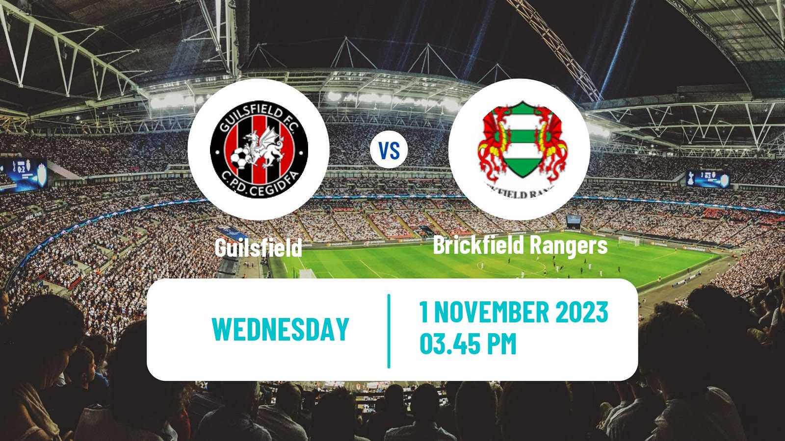 Soccer Welsh FA Cup Guilsfield - Brickfield Rangers
