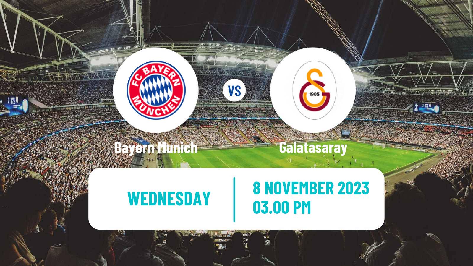 Soccer UEFA Champions League Bayern Munich - Galatasaray