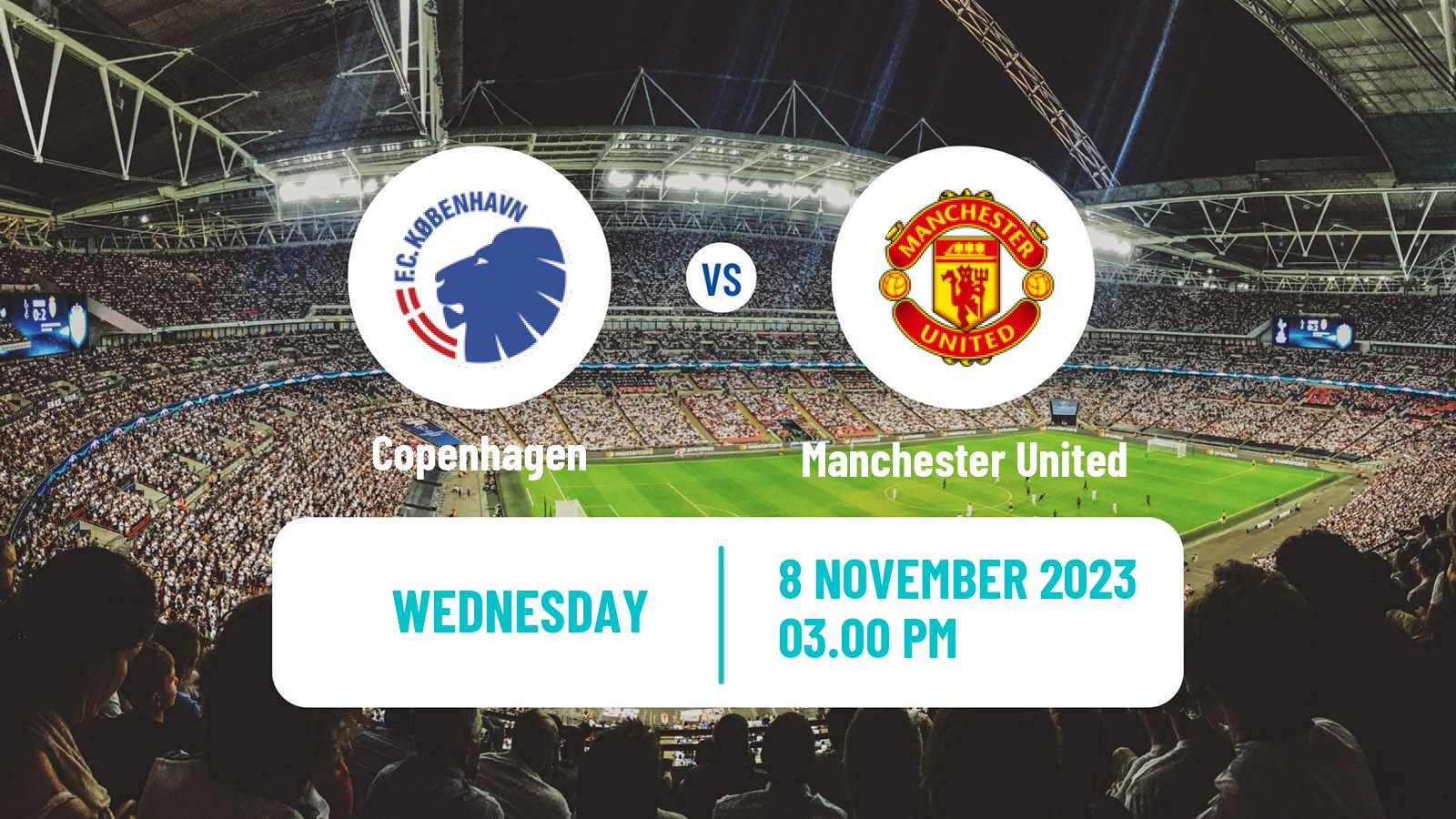 Soccer UEFA Champions League Copenhagen - Manchester United