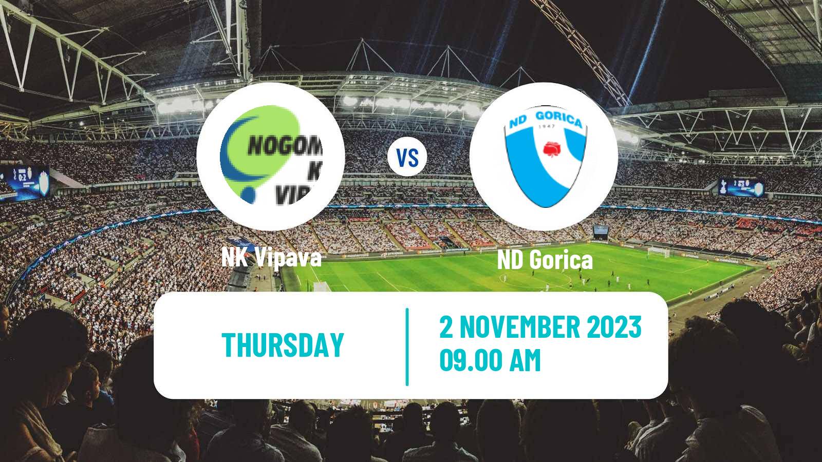 Soccer Slovenian Cup Vipava - Gorica