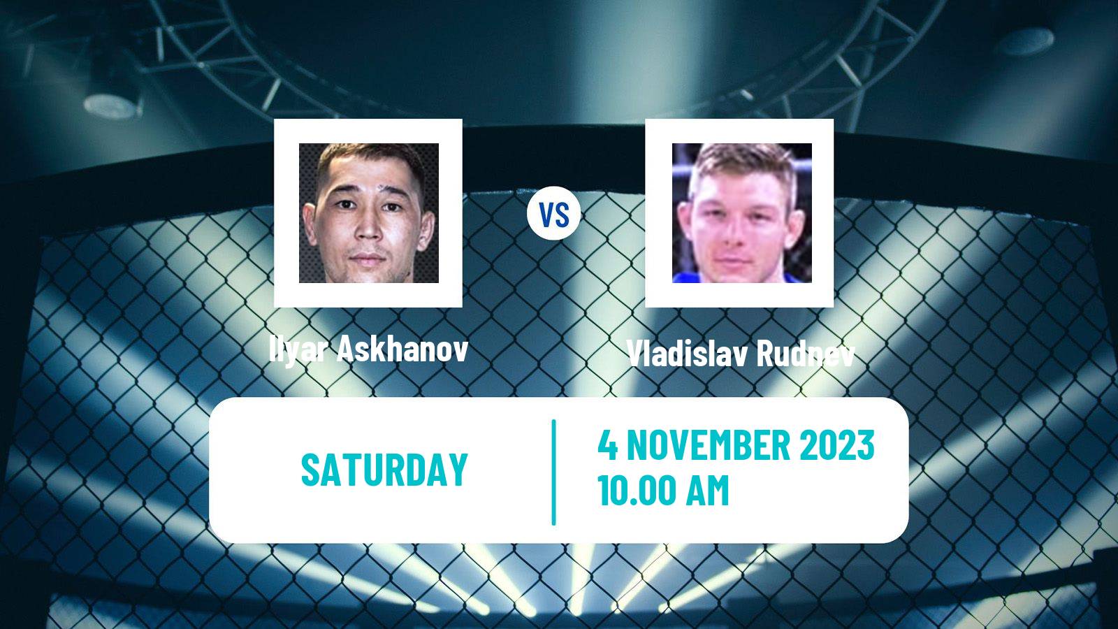 MMA Lightweight Rizin Men Ilyar Askhanov - Vladislav Rudnev