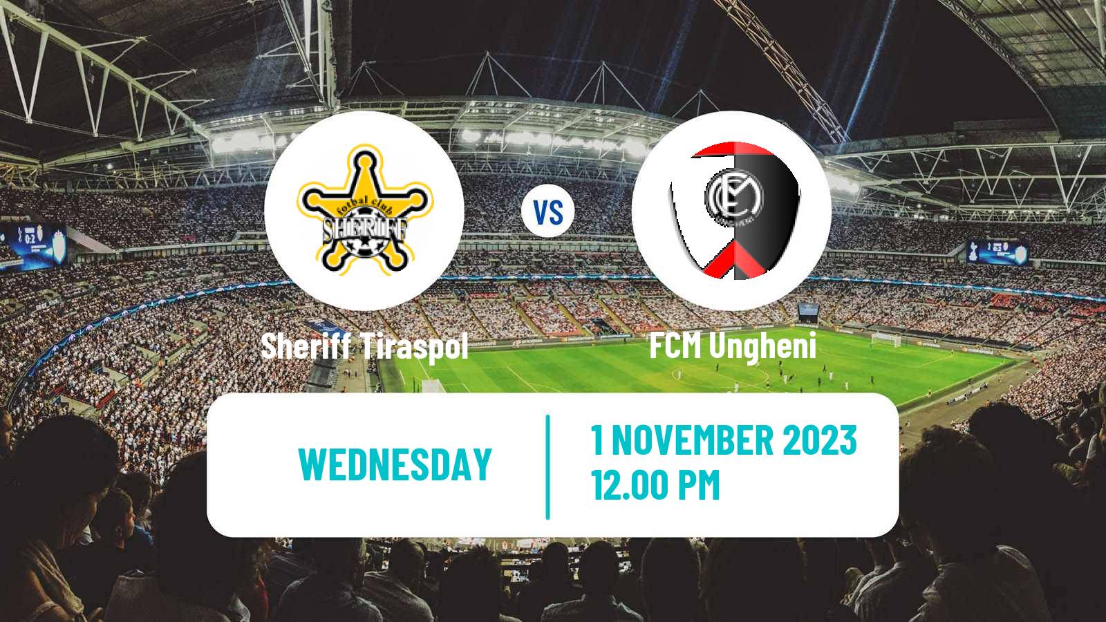 Football Moldovan Cup Sheriff Tiraspol - Ungheni
