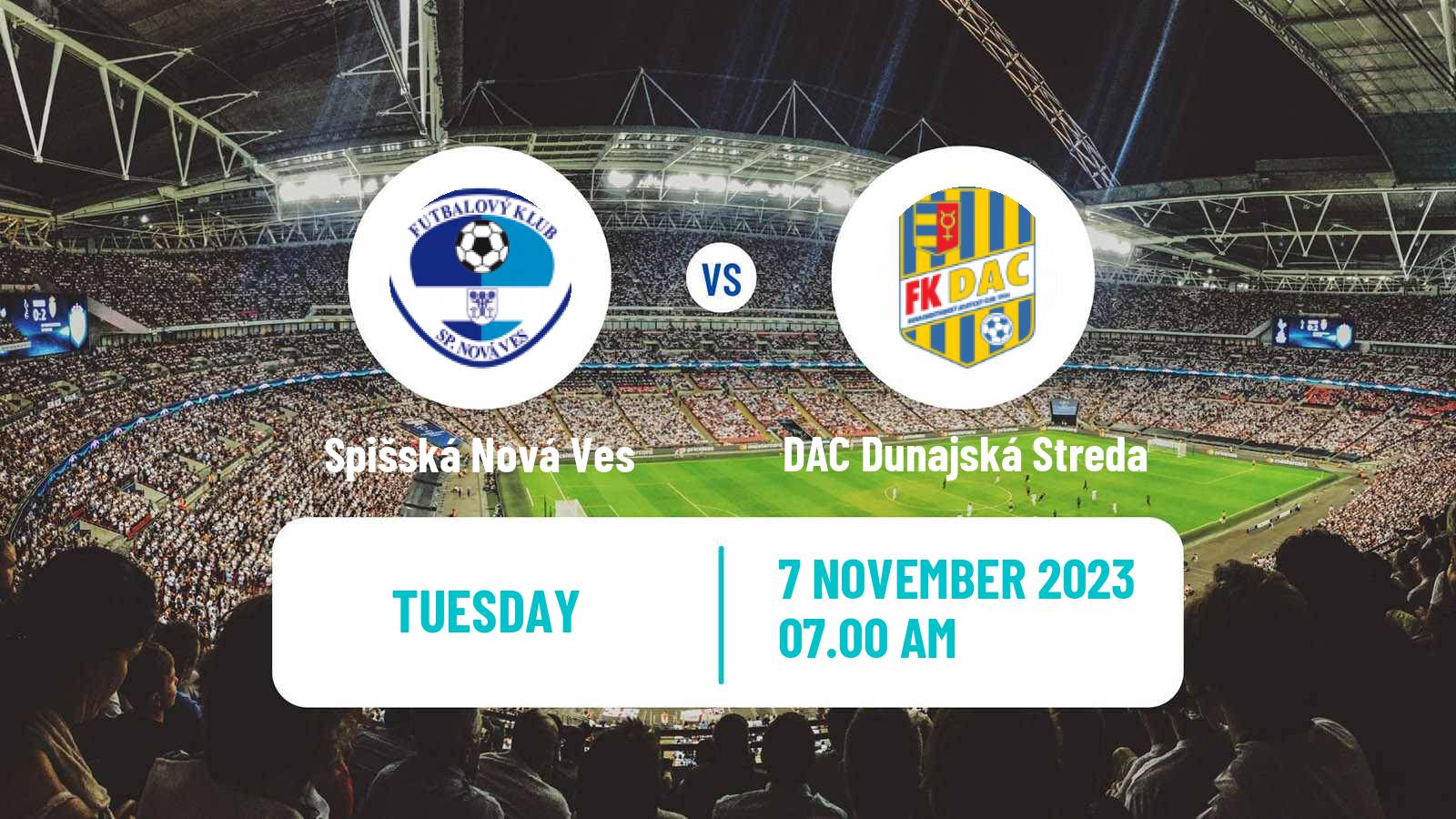 Football Slovak Cup Spišská Nová Ves - DAC Dunajská Streda