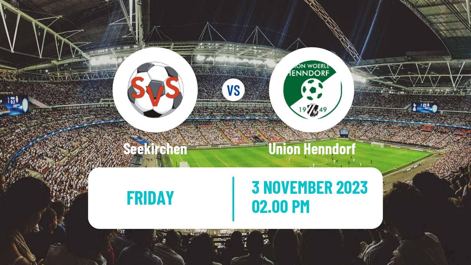 Soccer Austrian Landesliga Salzburg Seekirchen - Union Henndorf