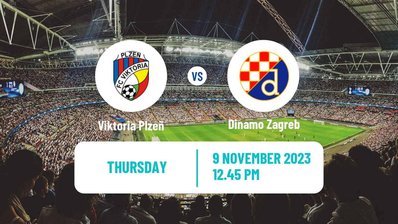 Soccer UEFA Europa Conference League Viktoria Plzeň - Dinamo Zagreb