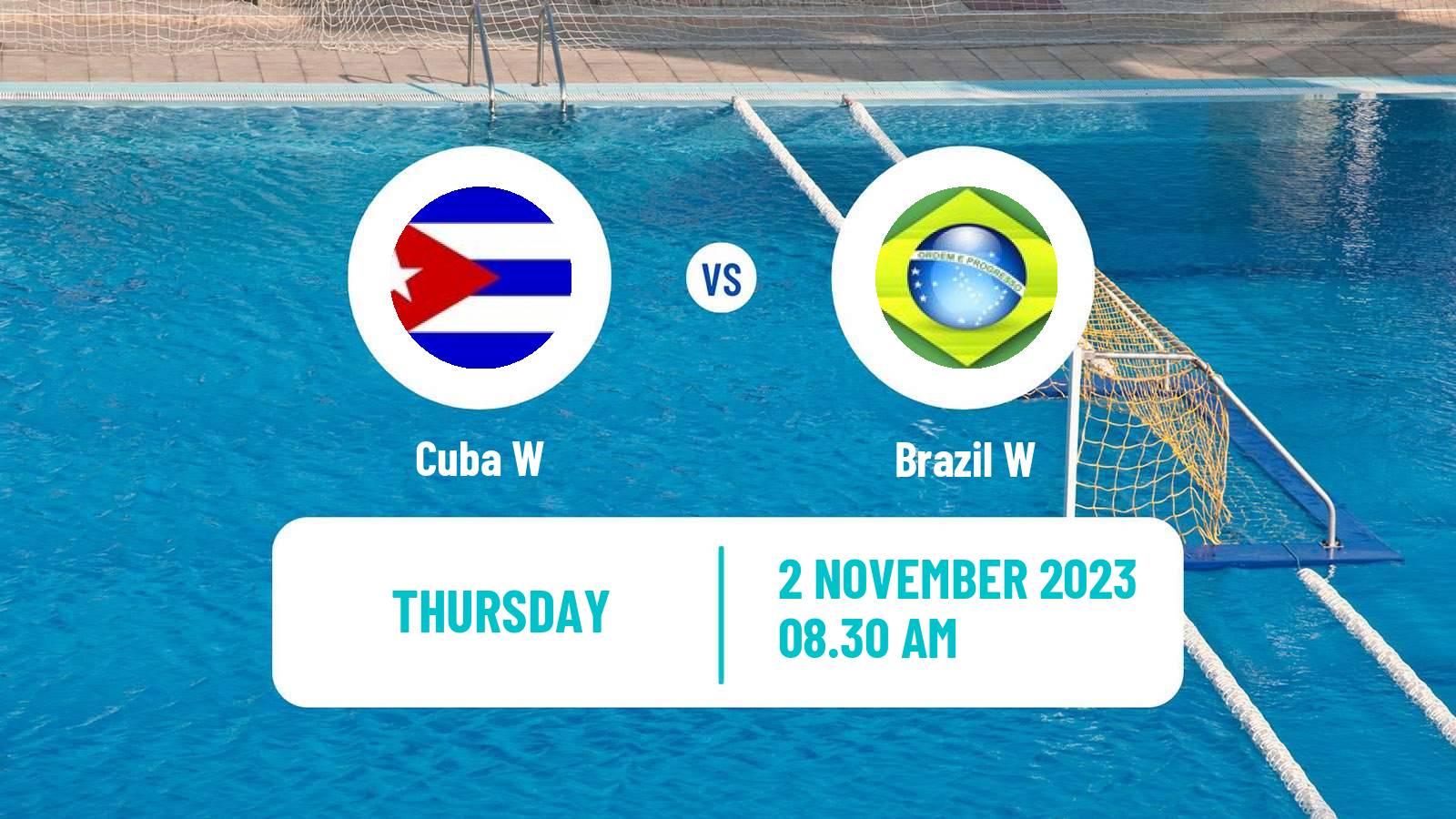Water polo Pan American Games Water Polo Women Cuba W - Brazil W