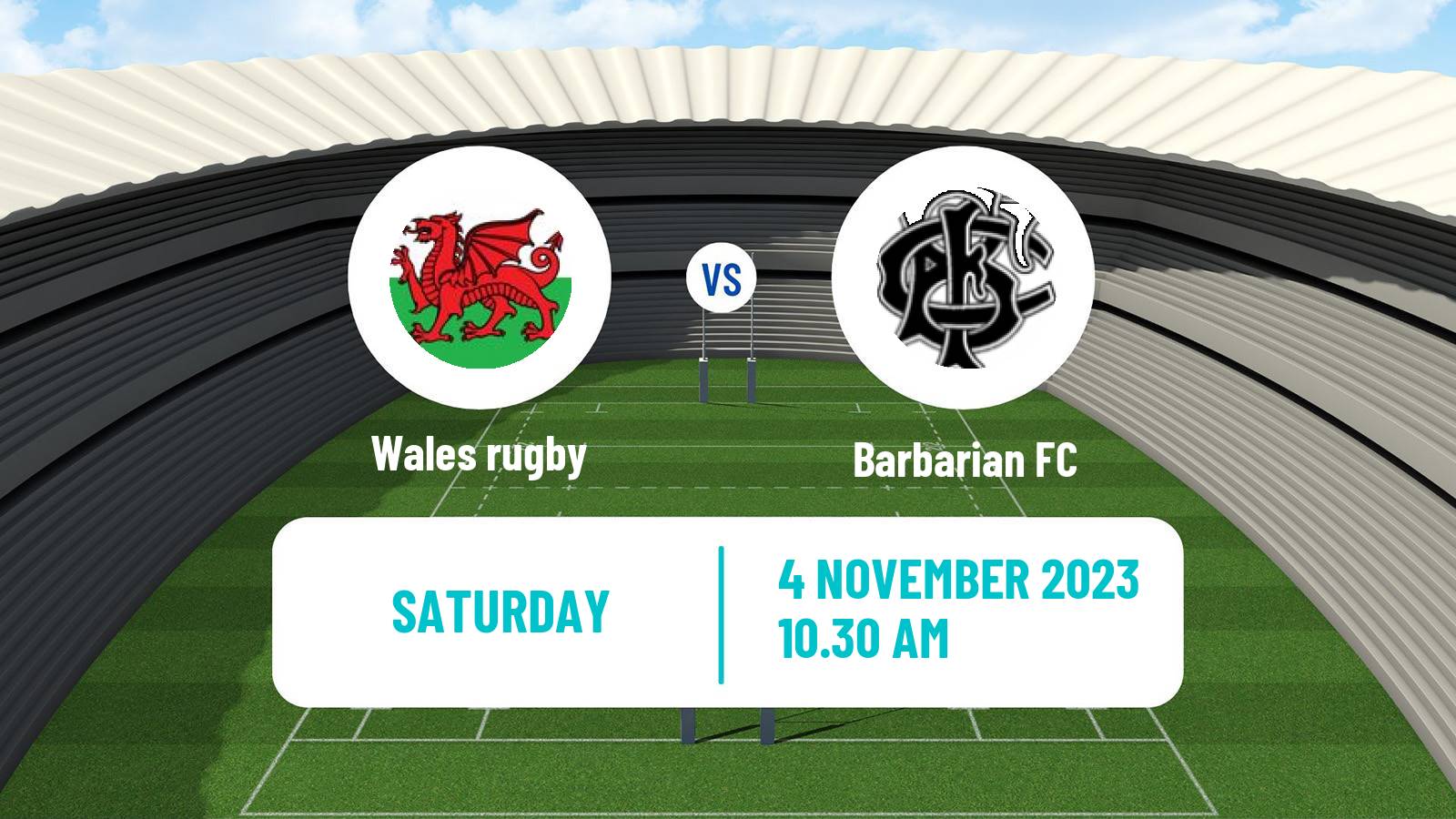 Rugby union Friendly International Rugby Union Wales - Barbarian