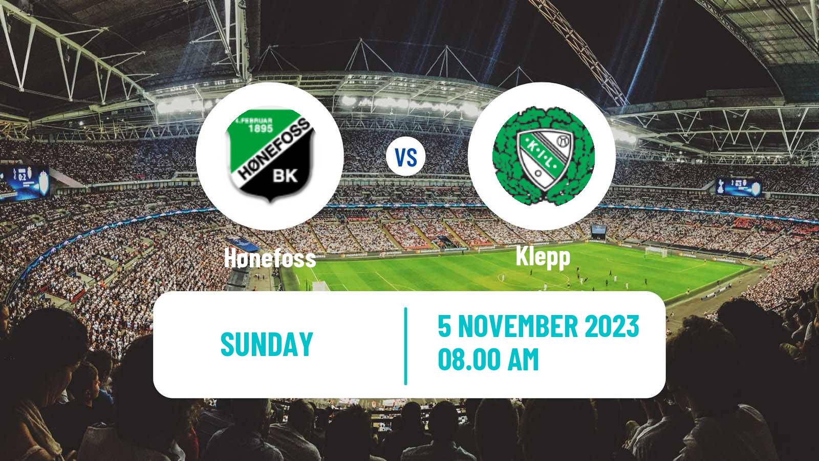 Soccer Norwegian Division 1 Women Hønefoss - Klepp