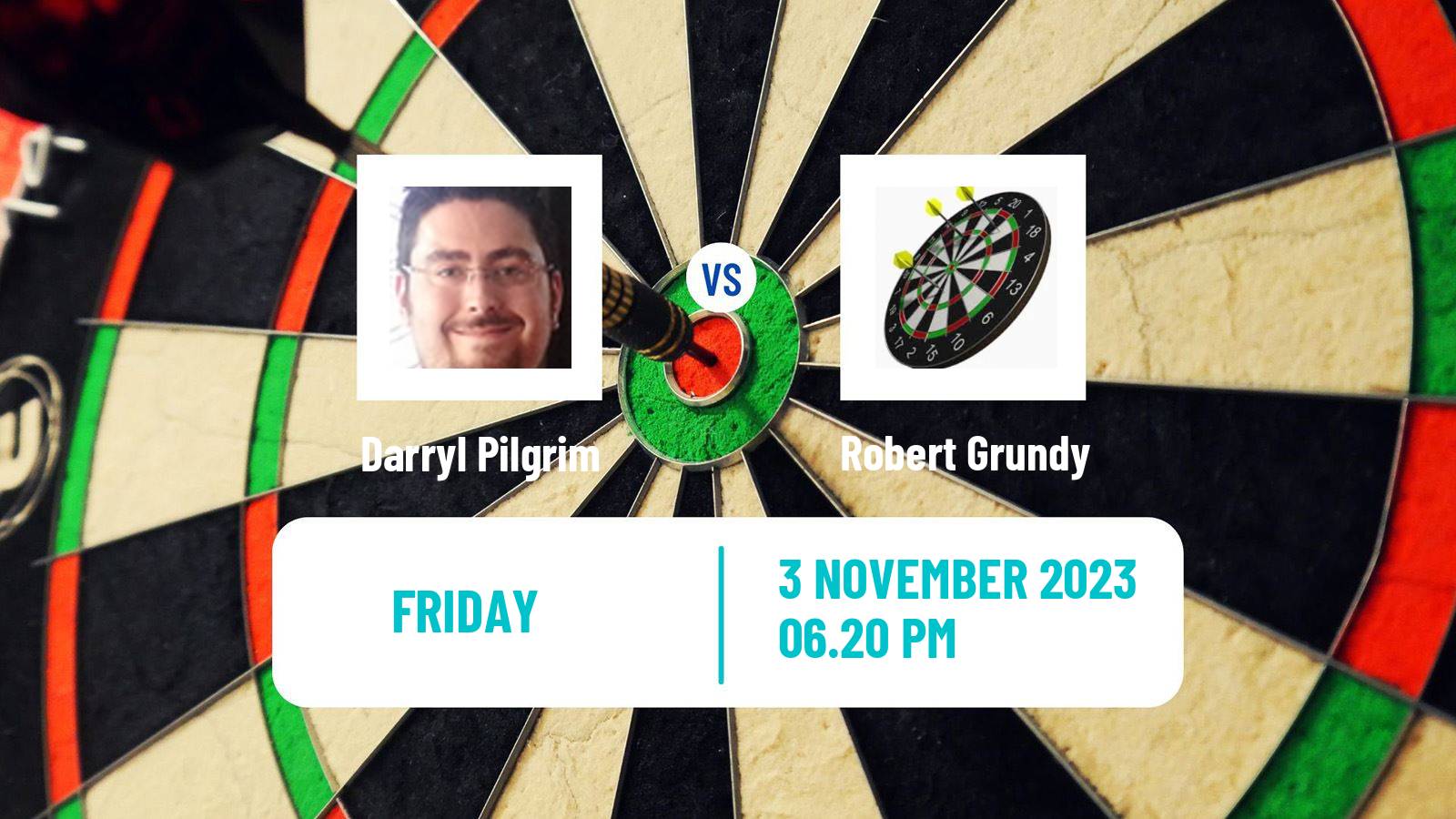 Darts Modus Super Series Darryl Pilgrim - Robert Grundy