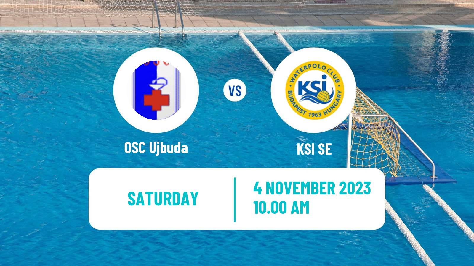 Water polo Hungarian OB I Water Polo OSC Ujbuda - KSI