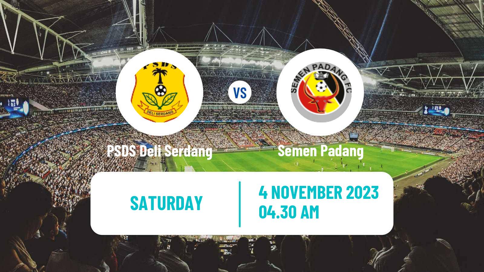 Soccer Indonesian Liga 2 PSDS Deli Serdang - Semen Padang