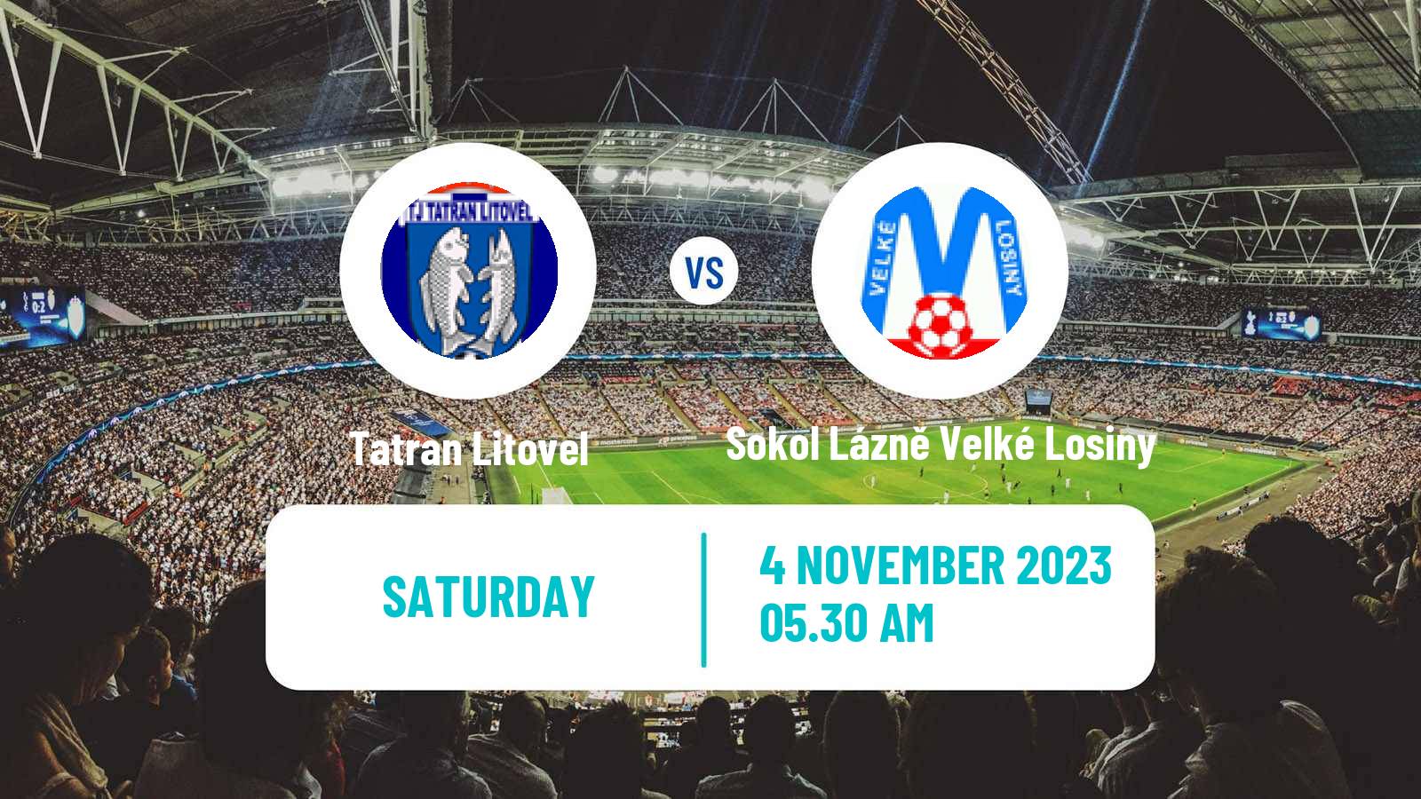 Soccer Czech Olomoucky KP Tatran Litovel - Sokol Lázně Velké Losiny