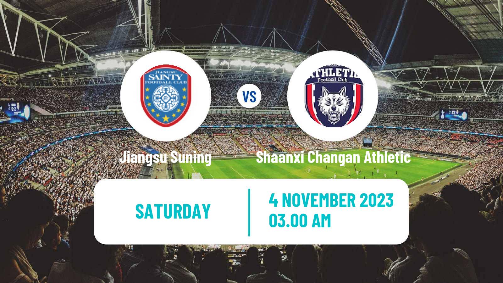 Soccer Chinese Super League Women Jiangsu Suning - Shaanxi Changan Athletic
