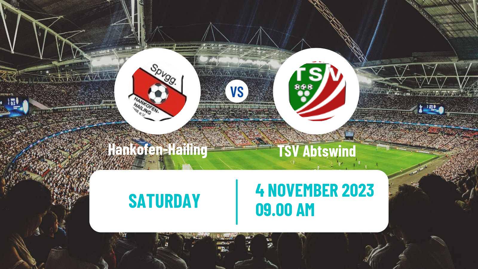 Soccer German Oberliga Bayern Nord Hankofen-Hailing - Abtswind