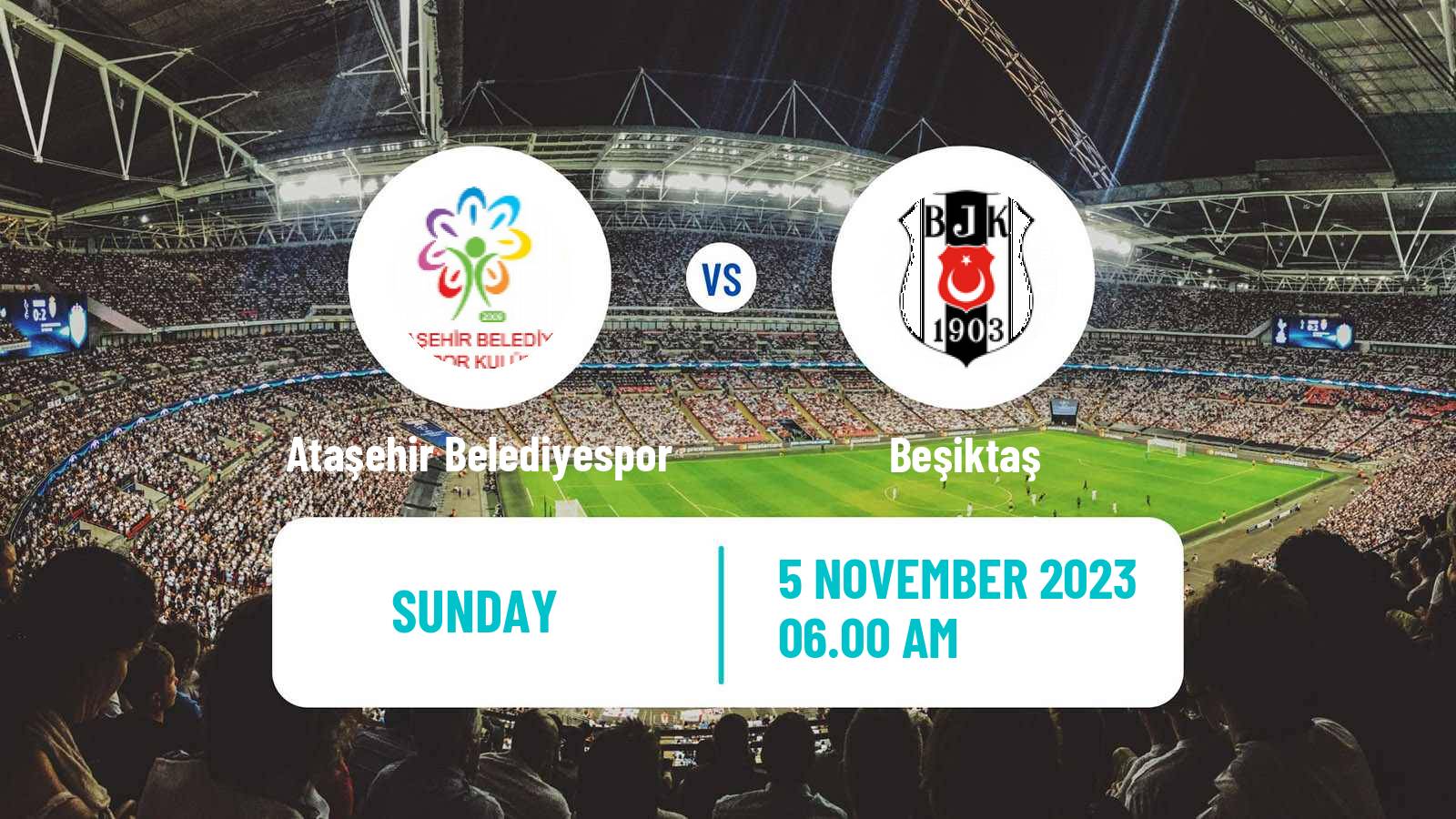 Soccer Turkish Super Lig Women Ataşehir Belediyespor - Beşiktaş