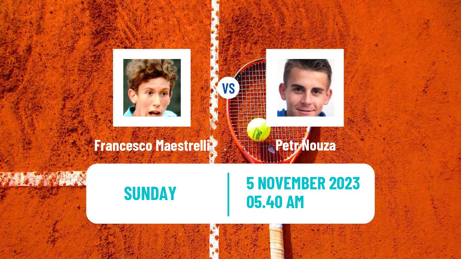 Tennis Helsinki Challenger Men Francesco Maestrelli - Petr Nouza