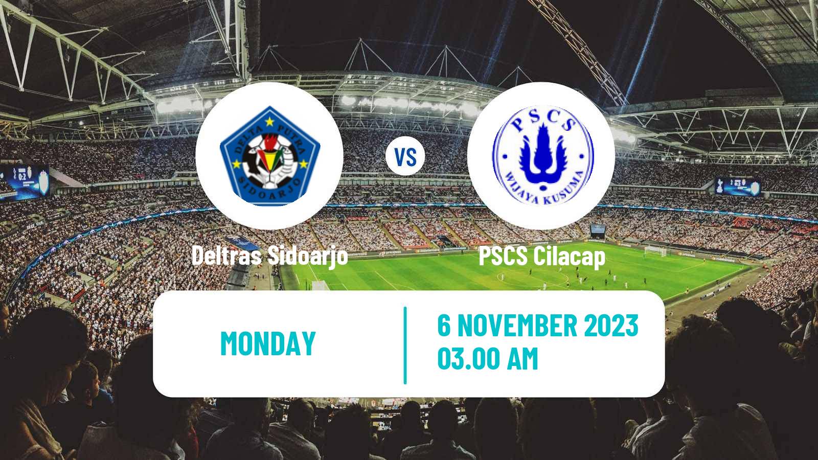 Soccer Indonesian Liga 2 Deltras Sidoarjo - PSCS Cilacap