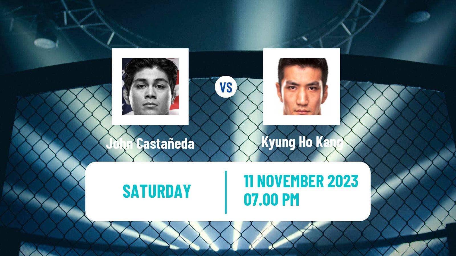 MMA Bantamweight UFC Men John Castañeda - Kyung Ho Kang