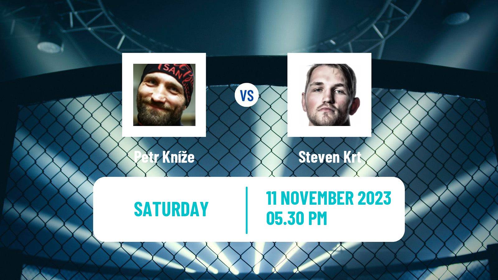 MMA Welterweight Rfa Men Petr Kníže - Steven Krt