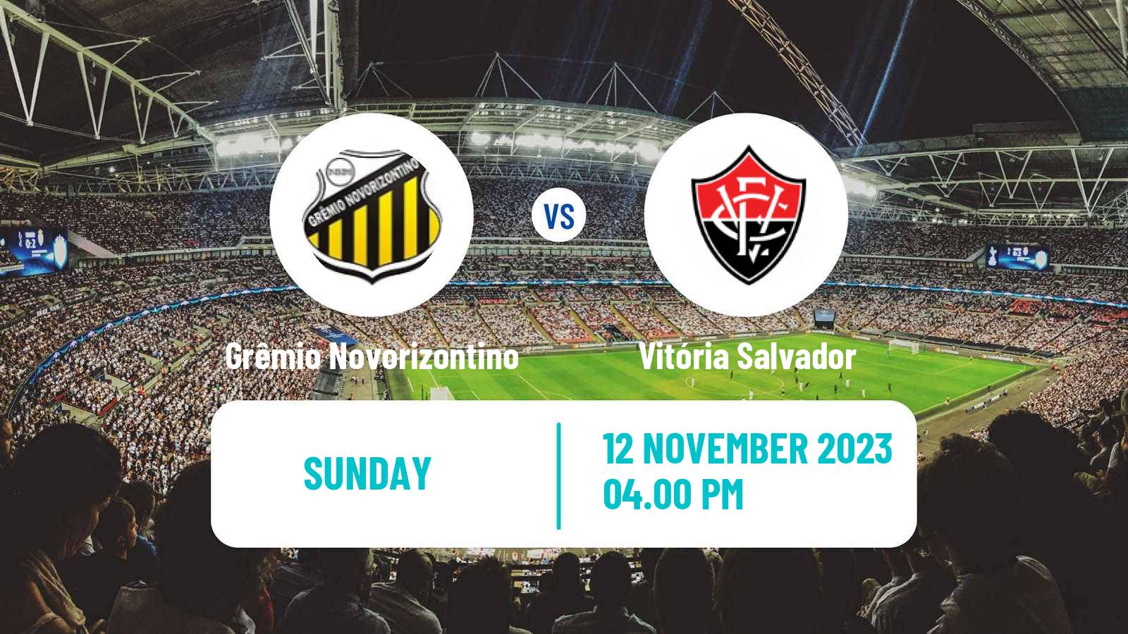 Soccer Brazilian Serie B Grêmio Novorizontino - Vitória Salvador