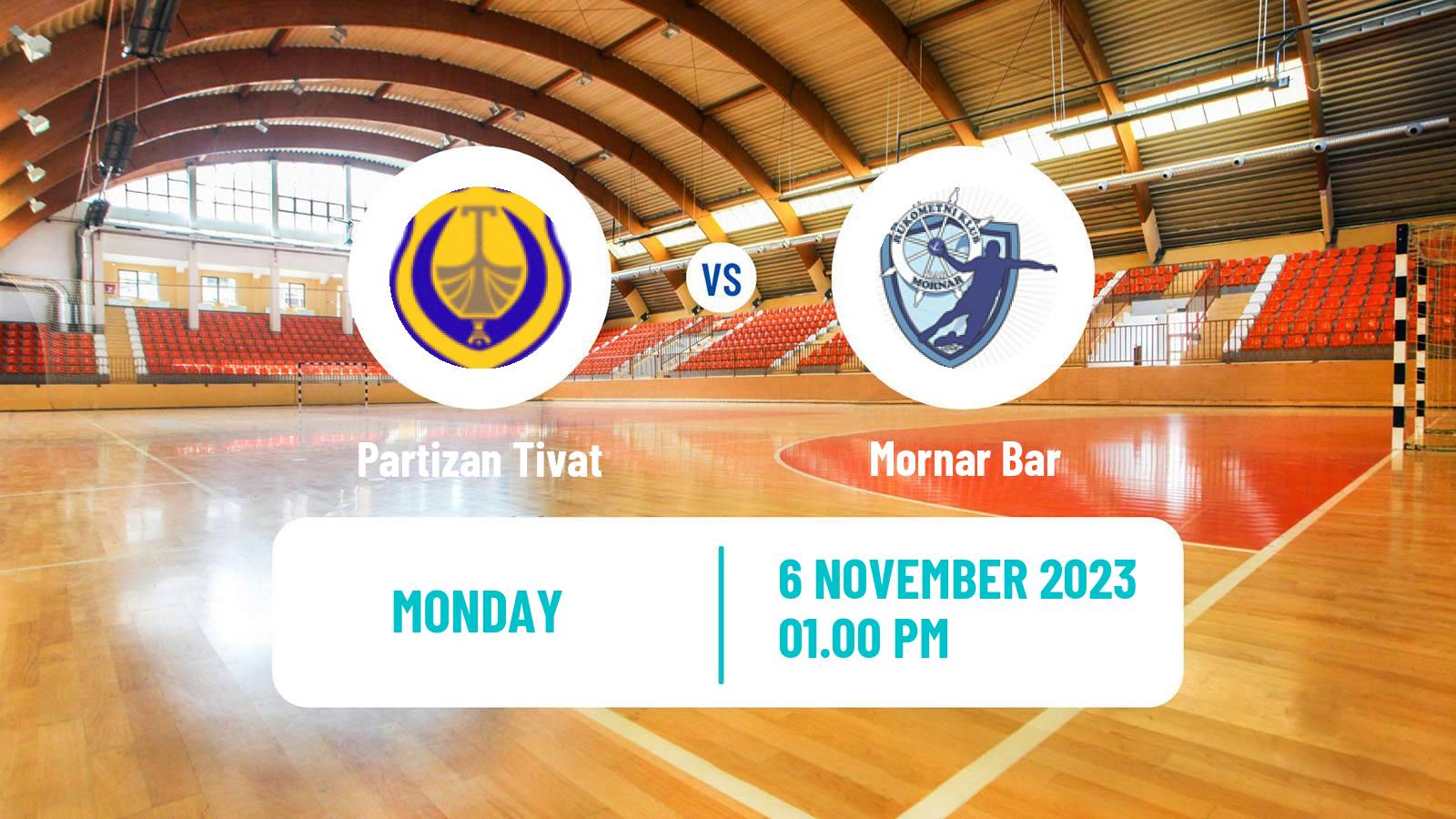 Handball Montenegrin Prva liga Handball Partizan Tivat - Mornar Bar